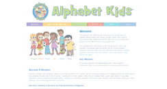 Desktop Screenshot of alphabetkids.com